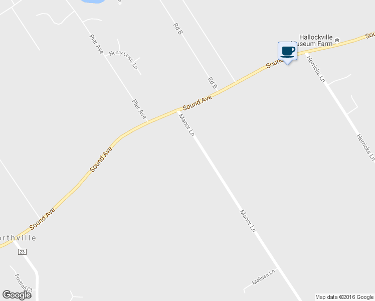 map of restaurants, bars, coffee shops, grocery stores, and more near 941 Manor Lane in Riverhead