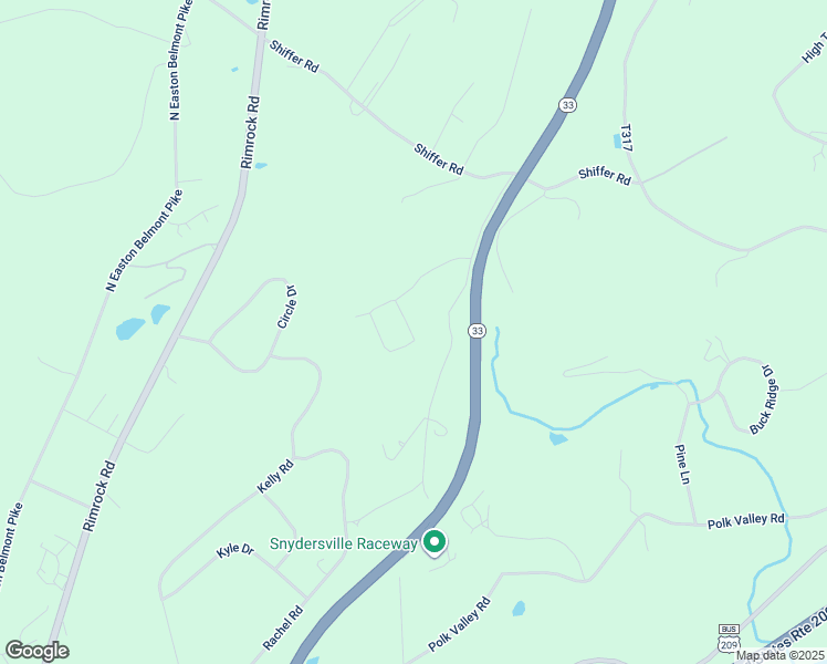 map of restaurants, bars, coffee shops, grocery stores, and more near 4024 Mountain Vista Road in Stroudsburg