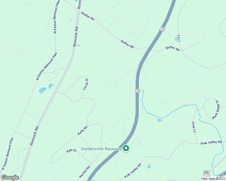 map of restaurants, bars, coffee shops, grocery stores, and more near 3911 Mountain Vista Road in Stroudsburg
