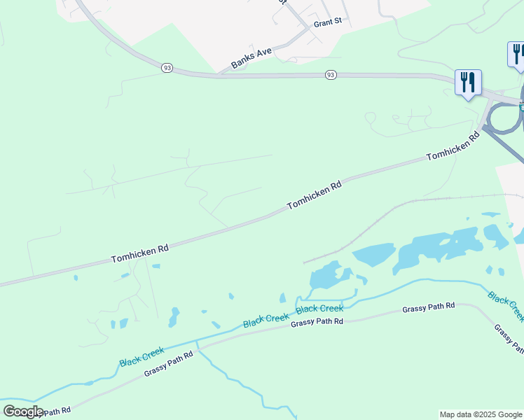 map of restaurants, bars, coffee shops, grocery stores, and more near 167 Tomhicken Road in Sugarloaf