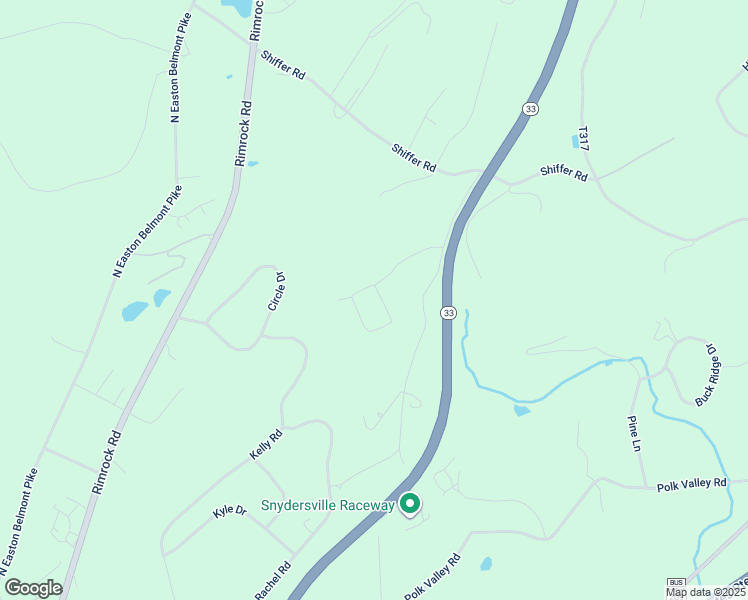 map of restaurants, bars, coffee shops, grocery stores, and more near 4017 Mountain Vista Road in Stroudsburg