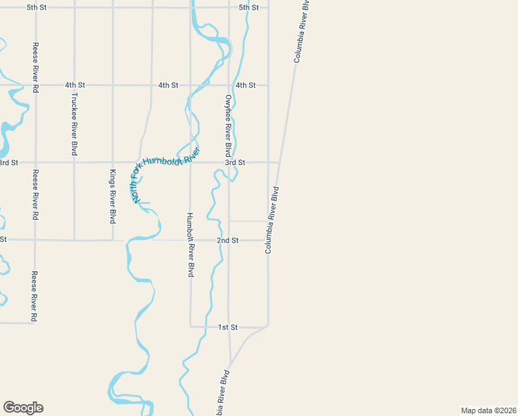 map of restaurants, bars, coffee shops, grocery stores, and more near 7049 Columbia River Boulevard in Elko County