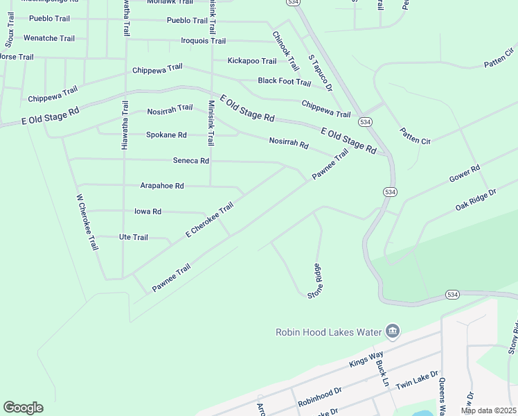 map of restaurants, bars, coffee shops, grocery stores, and more near 72 Pawnee Trail in Albrightsville