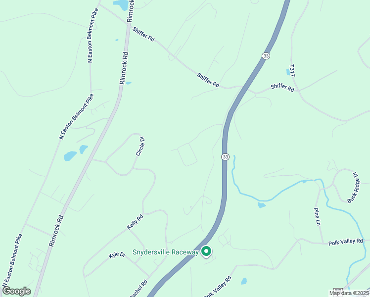 map of restaurants, bars, coffee shops, grocery stores, and more near 5016 Old Timber Road in Stroudsburg