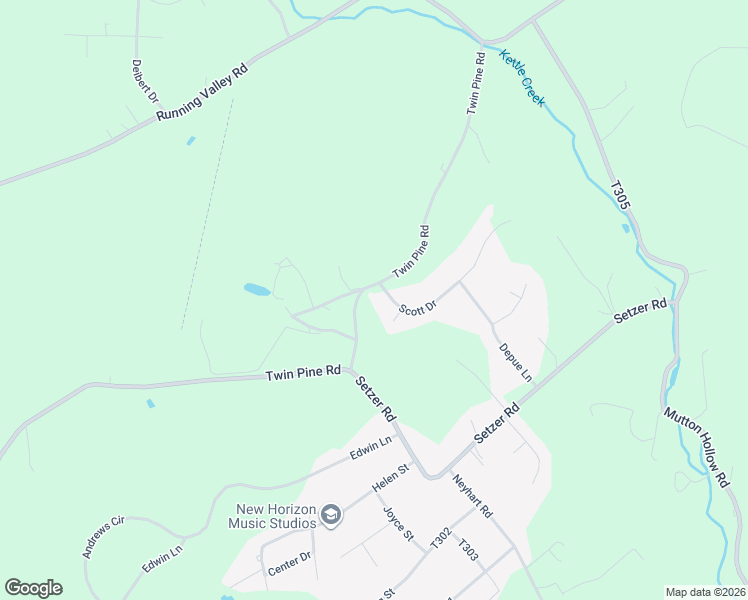 map of restaurants, bars, coffee shops, grocery stores, and more near 10 Scott Dr in Stroudsburg