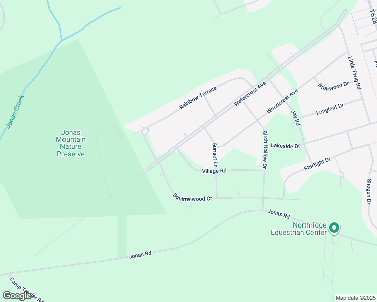map of restaurants, bars, coffee shops, grocery stores, and more near 2117 Village Road in Effort