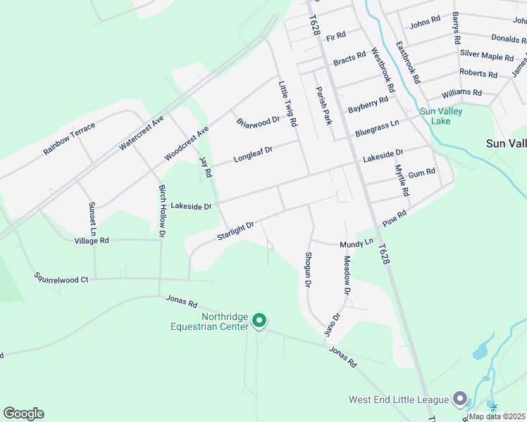 map of restaurants, bars, coffee shops, grocery stores, and more near 173 Starlight Drive in Effort
