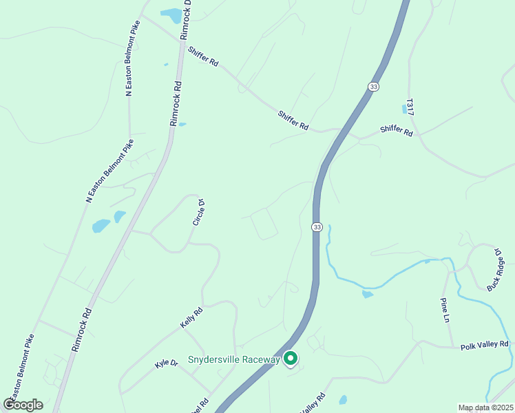 map of restaurants, bars, coffee shops, grocery stores, and more near 5021 Old Timber Road in Stroudsburg