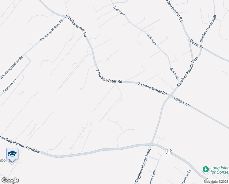 map of restaurants, bars, coffee shops, grocery stores, and more near 14 Old 2 Holes Water Road in East Hampton