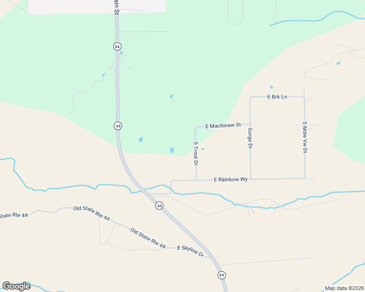 map of restaurants, bars, coffee shops, grocery stores, and more near 610 South Trout Drive in Manila
