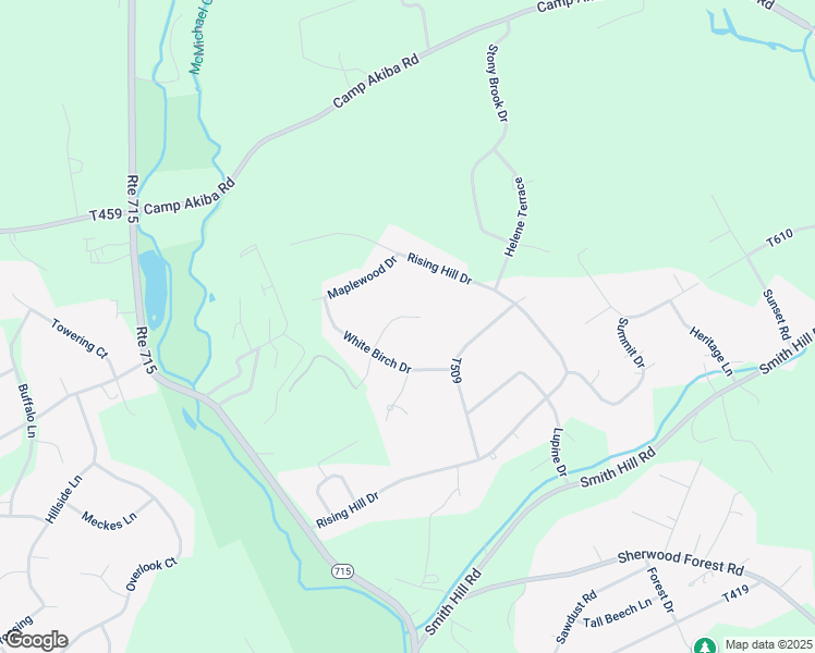 map of restaurants, bars, coffee shops, grocery stores, and more near 811 Elmwood Court in Stroudsburg