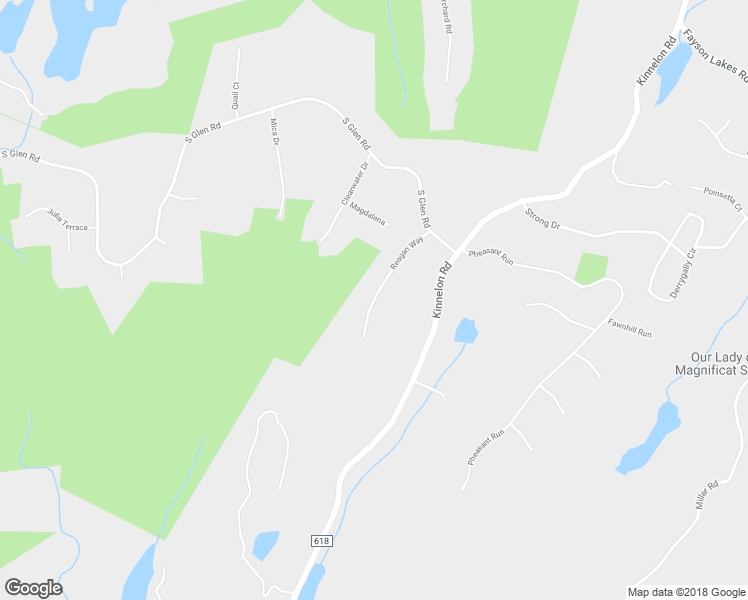 map of restaurants, bars, coffee shops, grocery stores, and more near 17 Reagan Way in Kinnelon