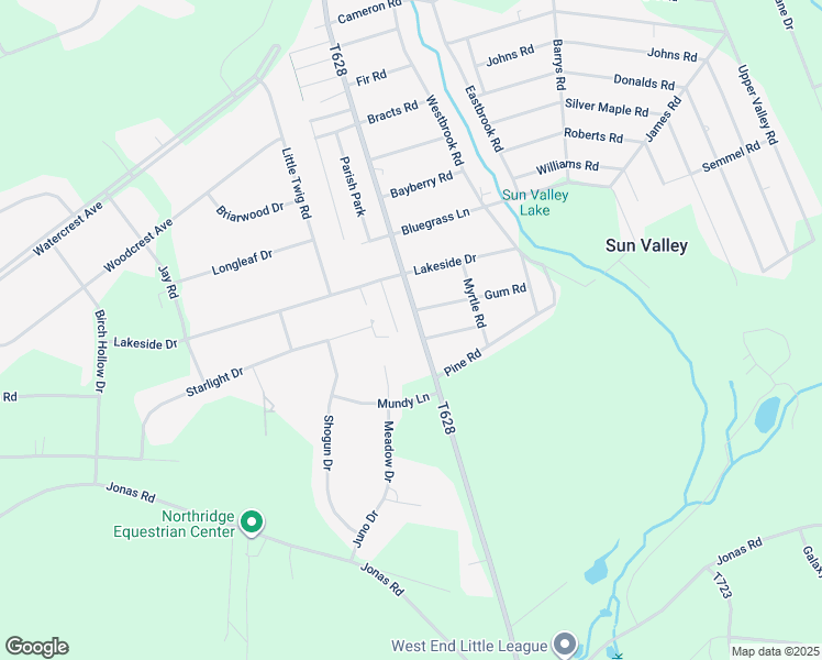 map of restaurants, bars, coffee shops, grocery stores, and more near 775 Toll Road in Effort