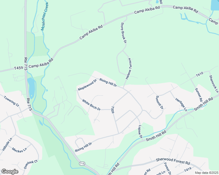 map of restaurants, bars, coffee shops, grocery stores, and more near 2711 Rising Hill Drive in Saylorsburg