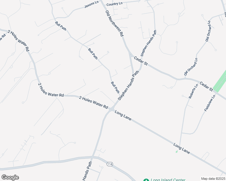 map of restaurants, bars, coffee shops, grocery stores, and more near 224 Bull Path in East Hampton
