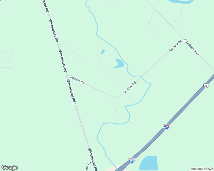 map of restaurants, bars, coffee shops, grocery stores, and more near 605-1071 Dodane Road in Fort Wayne