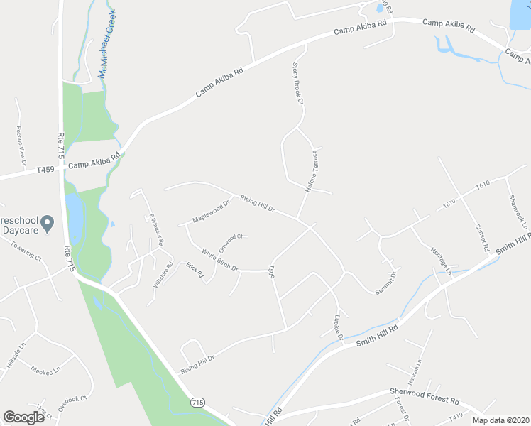 map of restaurants, bars, coffee shops, grocery stores, and more near 2711 Rising Hill Drive in Saylorsburg