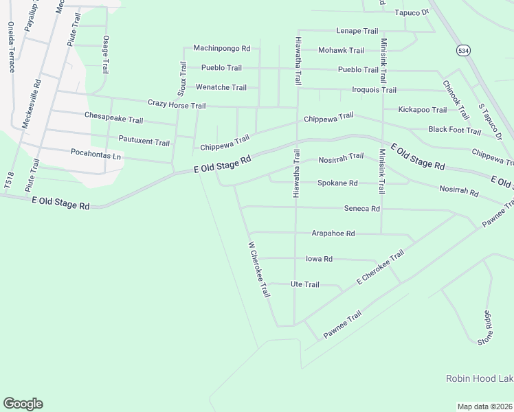 map of restaurants, bars, coffee shops, grocery stores, and more near 2288 Seneca Road in Albrightsville