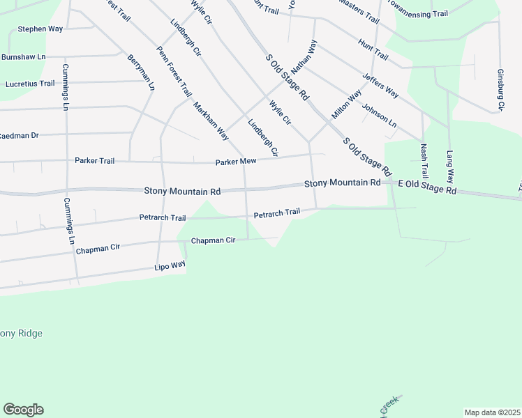 map of restaurants, bars, coffee shops, grocery stores, and more near 213 Petrarch Trail in Albrightsville
