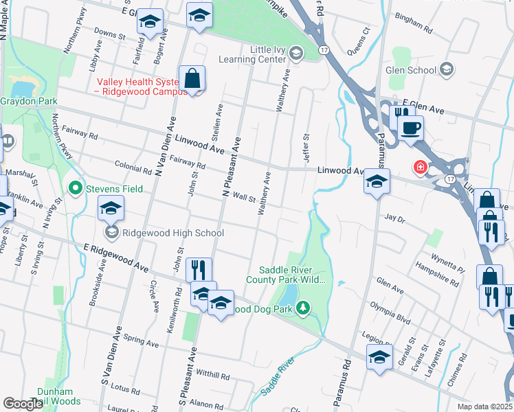 650 Wall Street, Ridgewood NJ - Walk Score