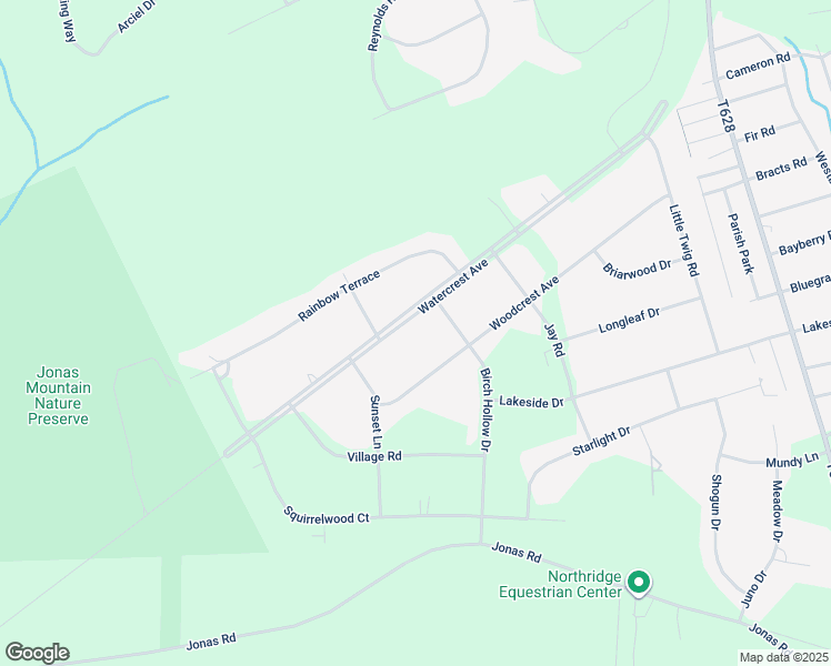map of restaurants, bars, coffee shops, grocery stores, and more near 600 Watercrest Avenue in Effort