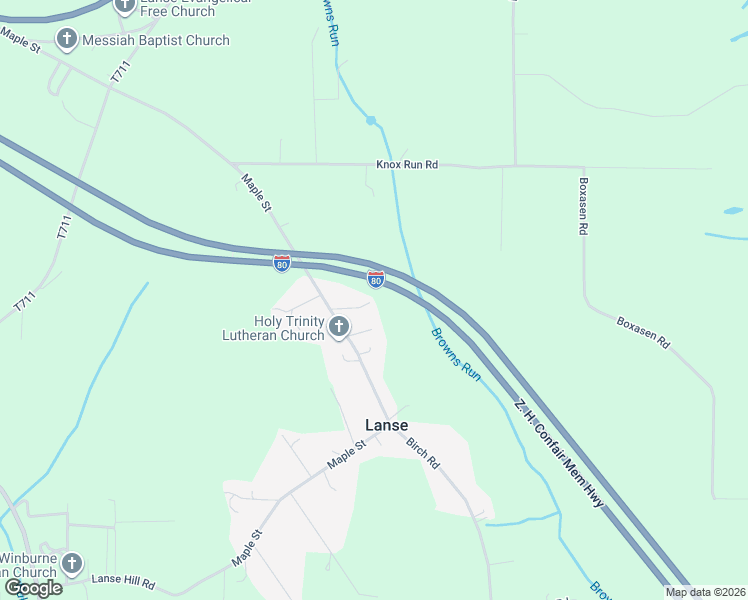 map of restaurants, bars, coffee shops, grocery stores, and more near 1186 Maple Street in Winburne