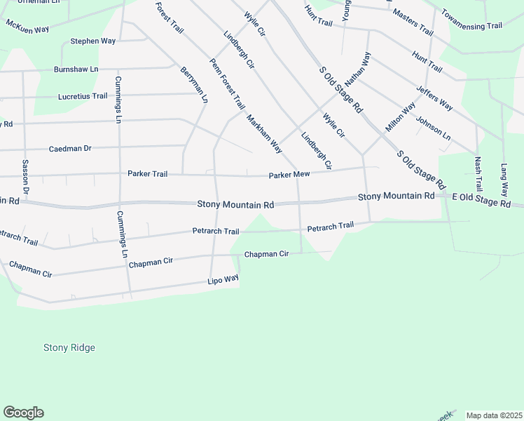 map of restaurants, bars, coffee shops, grocery stores, and more near 784 Stony Mountain Road in Albrightsville