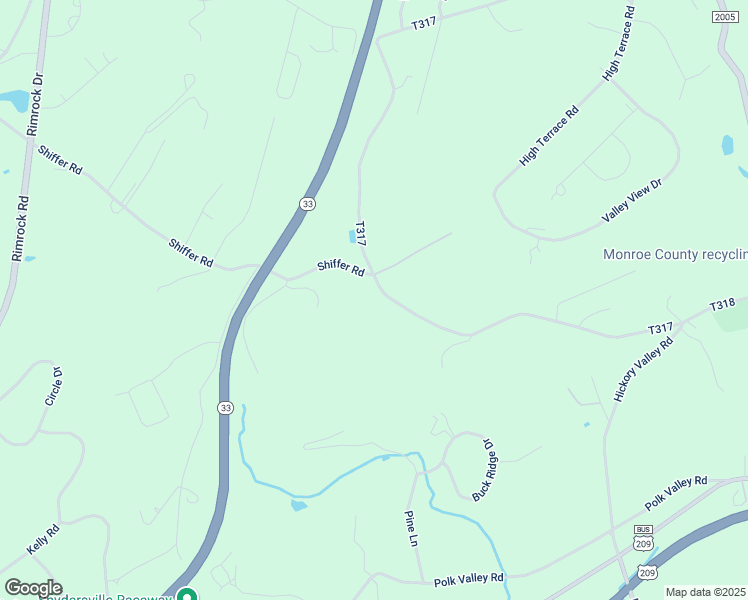 map of restaurants, bars, coffee shops, grocery stores, and more near 2265-2285 Brislin Road in Stroudsburg