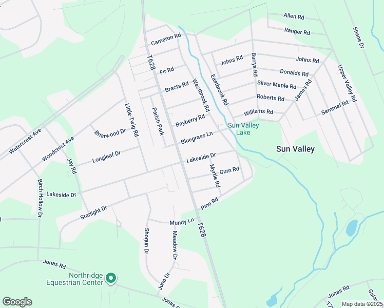map of restaurants, bars, coffee shops, grocery stores, and more near 1105 Lakeside Drive in Effort