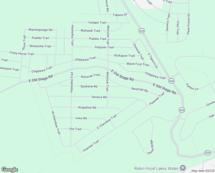 map of restaurants, bars, coffee shops, grocery stores, and more near 88 Spokane Road in Albrightsville