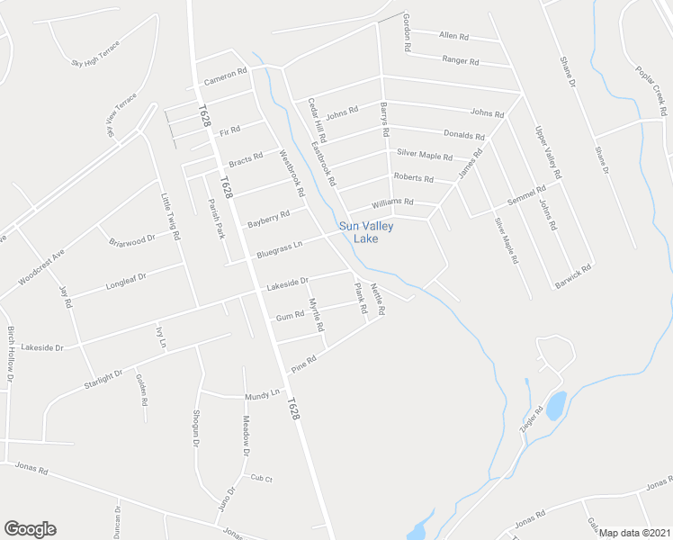 map of restaurants, bars, coffee shops, grocery stores, and more near 1209 Lakeside Drive in Effort