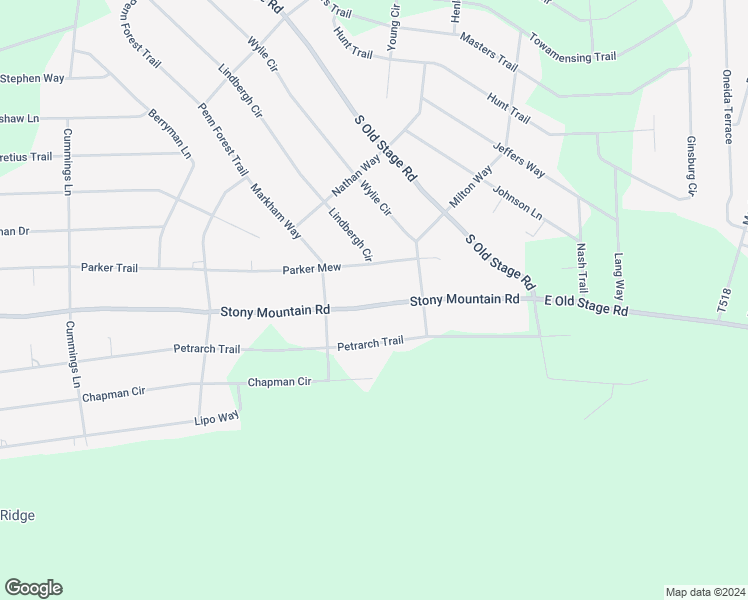 map of restaurants, bars, coffee shops, grocery stores, and more near 831 Stony Mountain Road in Albrightsville