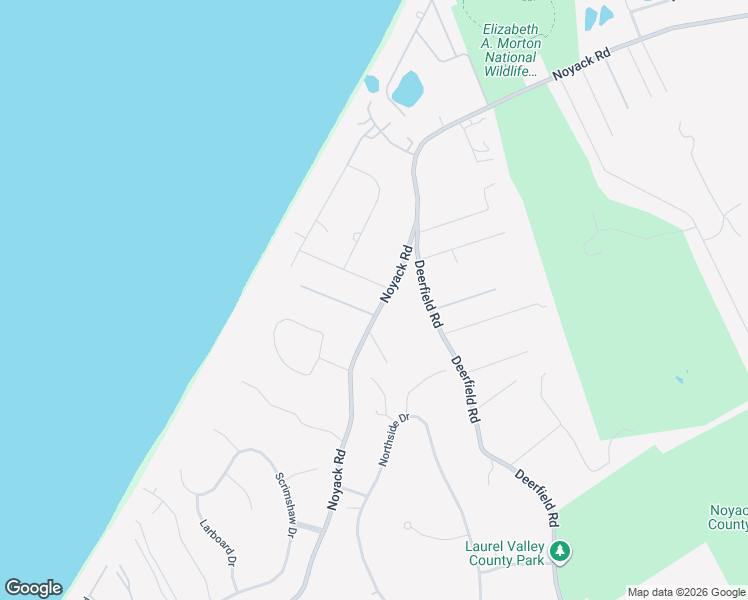 map of restaurants, bars, coffee shops, grocery stores, and more near 2261 Noyack Road in Sag Harbor