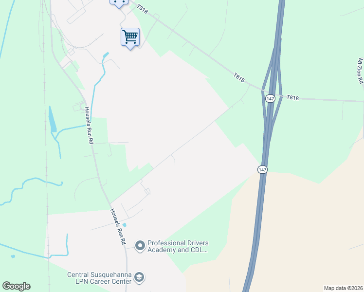 map of restaurants, bars, coffee shops, grocery stores, and more near Marsh Road in Milton