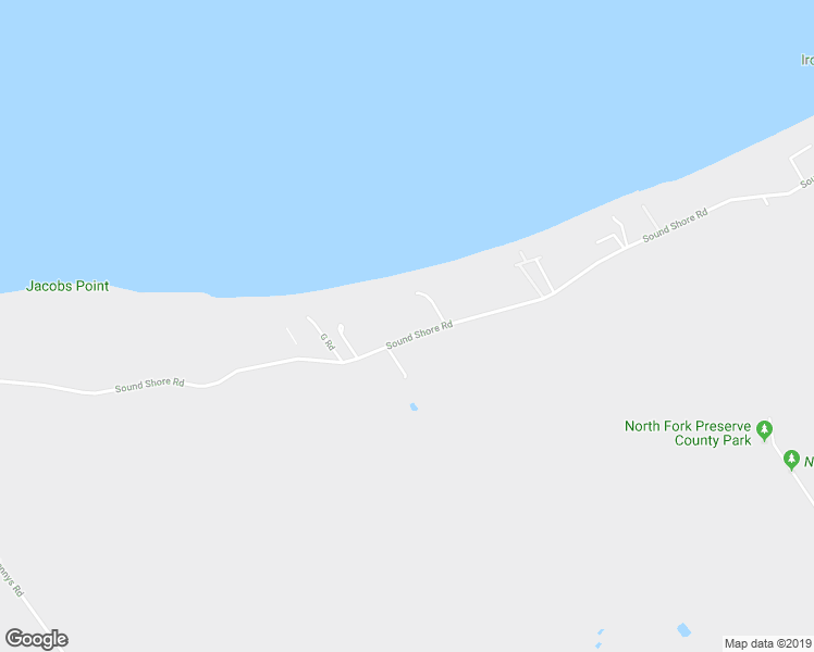 map of restaurants, bars, coffee shops, grocery stores, and more near 486 Sound Shore Road in Riverhead