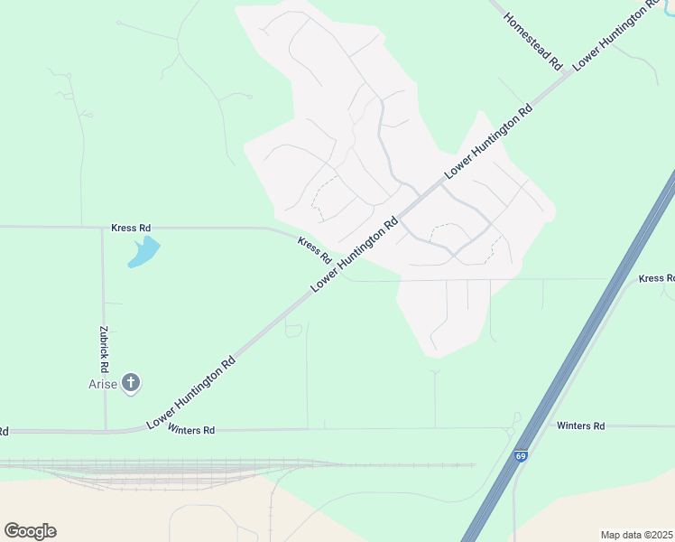 map of restaurants, bars, coffee shops, grocery stores, and more near 11598 Kress Road in Roanoke