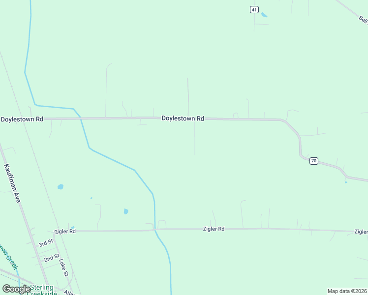 map of restaurants, bars, coffee shops, grocery stores, and more near 7389 Doylestown Road in Sterling