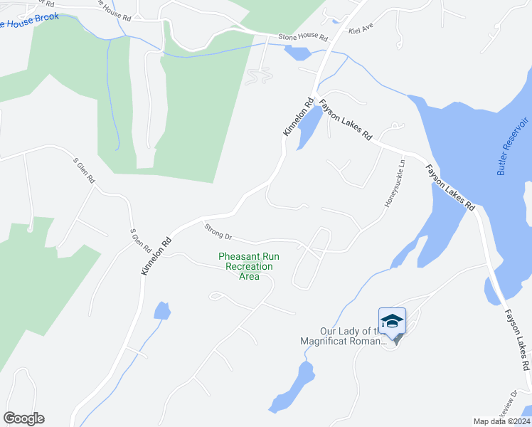 map of restaurants, bars, coffee shops, grocery stores, and more near 235 Kinnelon Road in Kinnelon