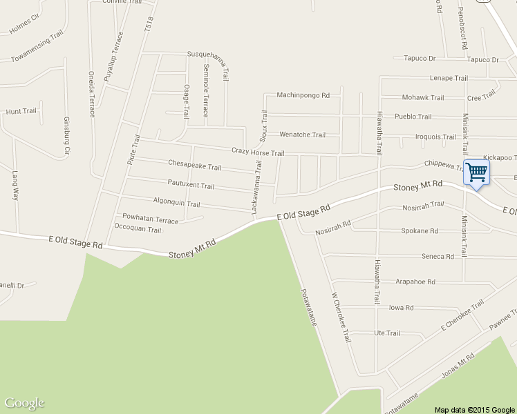 map of restaurants, bars, coffee shops, grocery stores, and more near 10 Lackawanna Trail in Albrightsville