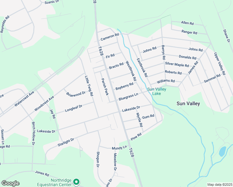 map of restaurants, bars, coffee shops, grocery stores, and more near 830 Toll Road in Effort