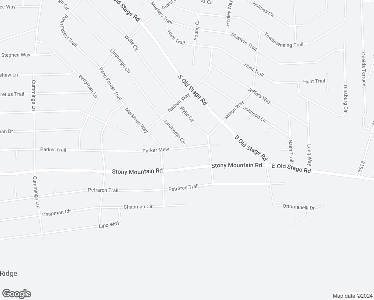 map of restaurants, bars, coffee shops, grocery stores, and more near 79 Parker Mew in Albrightsville