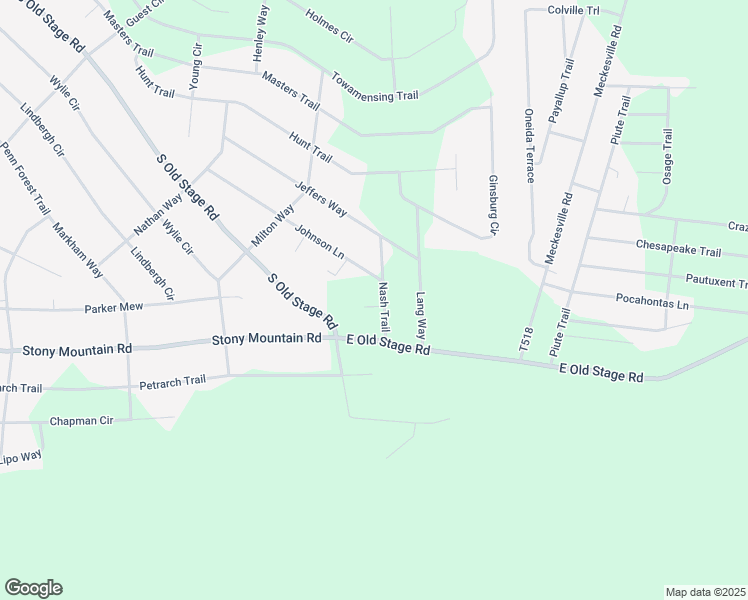 map of restaurants, bars, coffee shops, grocery stores, and more near Nash Trail in Albrightsville