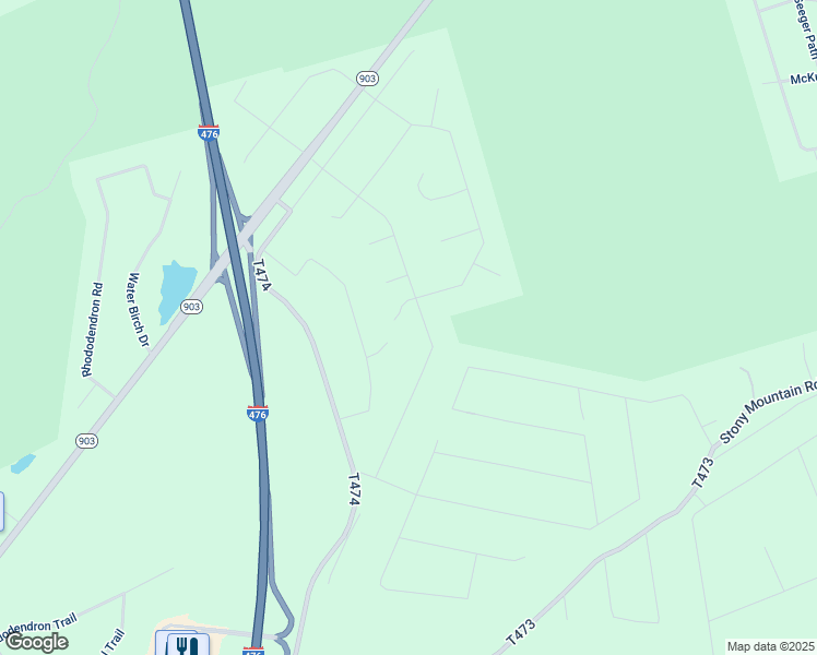 map of restaurants, bars, coffee shops, grocery stores, and more near in Jim Thorpe