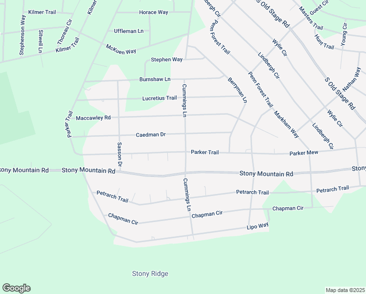 map of restaurants, bars, coffee shops, grocery stores, and more near 62 Parker Trail in Albrightsville