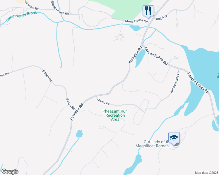 map of restaurants, bars, coffee shops, grocery stores, and more near 236 Kinnelon Road in Kinnelon