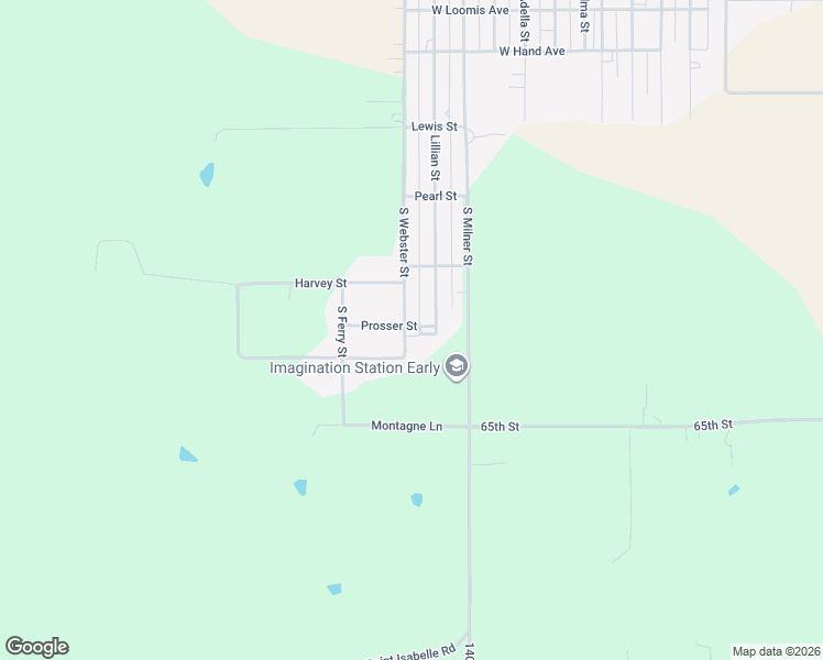 map of restaurants, bars, coffee shops, grocery stores, and more near 840 Prosser Street in Ottumwa