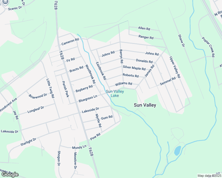 map of restaurants, bars, coffee shops, grocery stores, and more near 704 Eastbrook Road in Effort