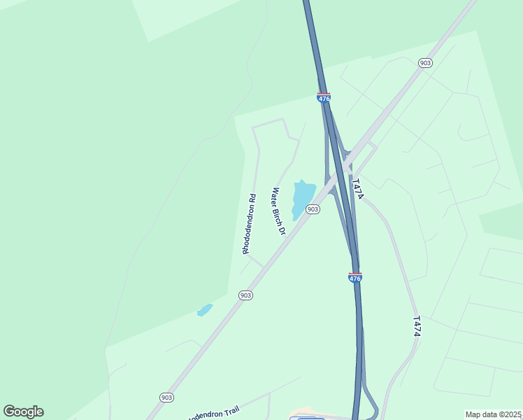 map of restaurants, bars, coffee shops, grocery stores, and more near 40 Mansi Drive in Albrightsville
