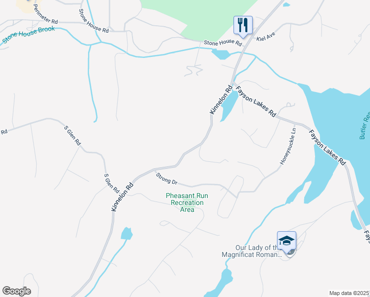 map of restaurants, bars, coffee shops, grocery stores, and more near 236 Kinnelon Road in Kinnelon