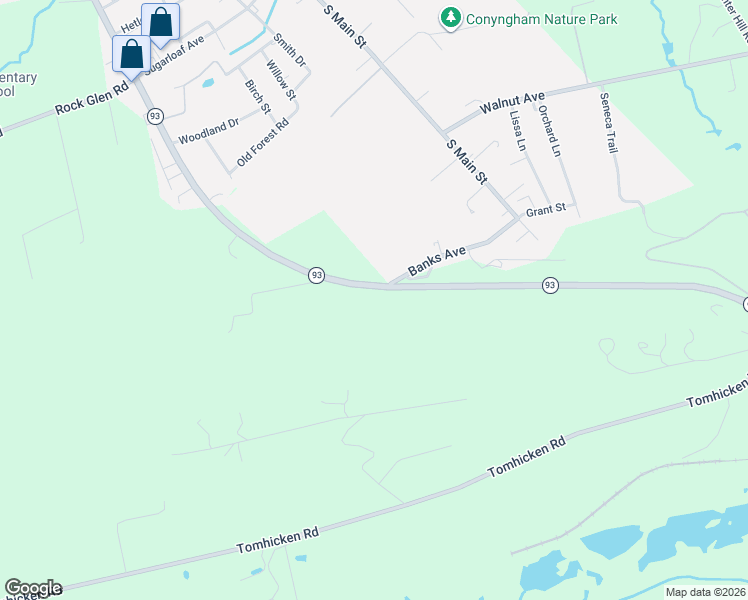 map of restaurants, bars, coffee shops, grocery stores, and more near 400 Pennsylvania 93 in Sugarloaf